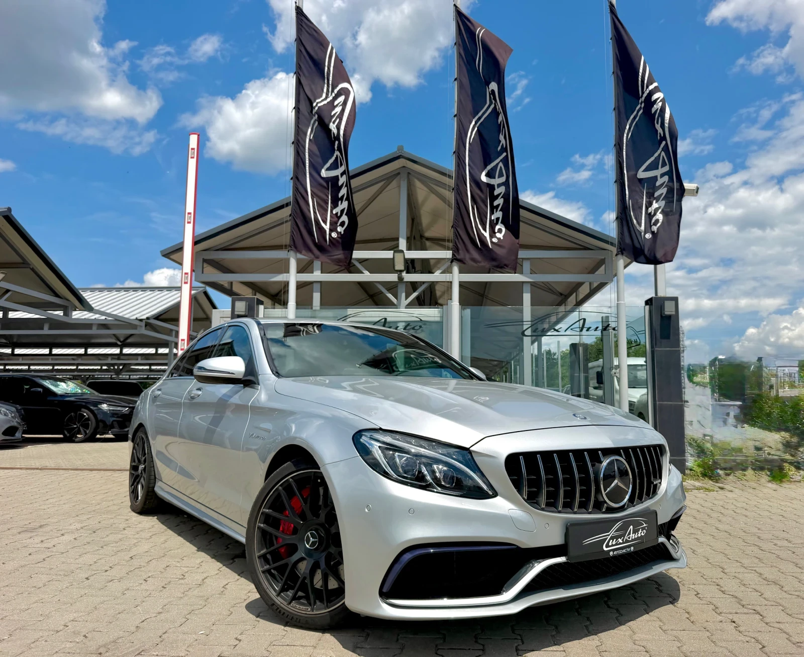 Mercedes-Benz C 63 AMG DESIGNO#BURMESTER#KEYLESS#DISTR#38000KM#УНИКАТ
