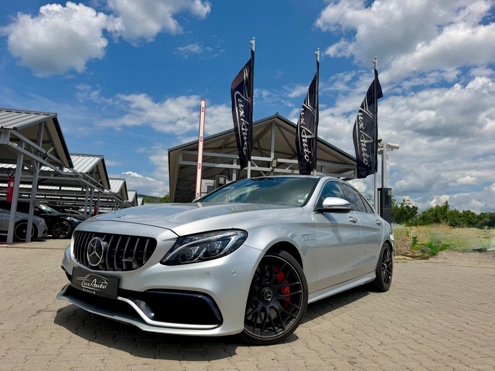 Mercedes-Benz C 63 AMG DESIGNO#BURMESTER#KEYLESS#DISTR#38000KM#УНИКАТ, снимка 2 - Автомобили и джипове - 54828184