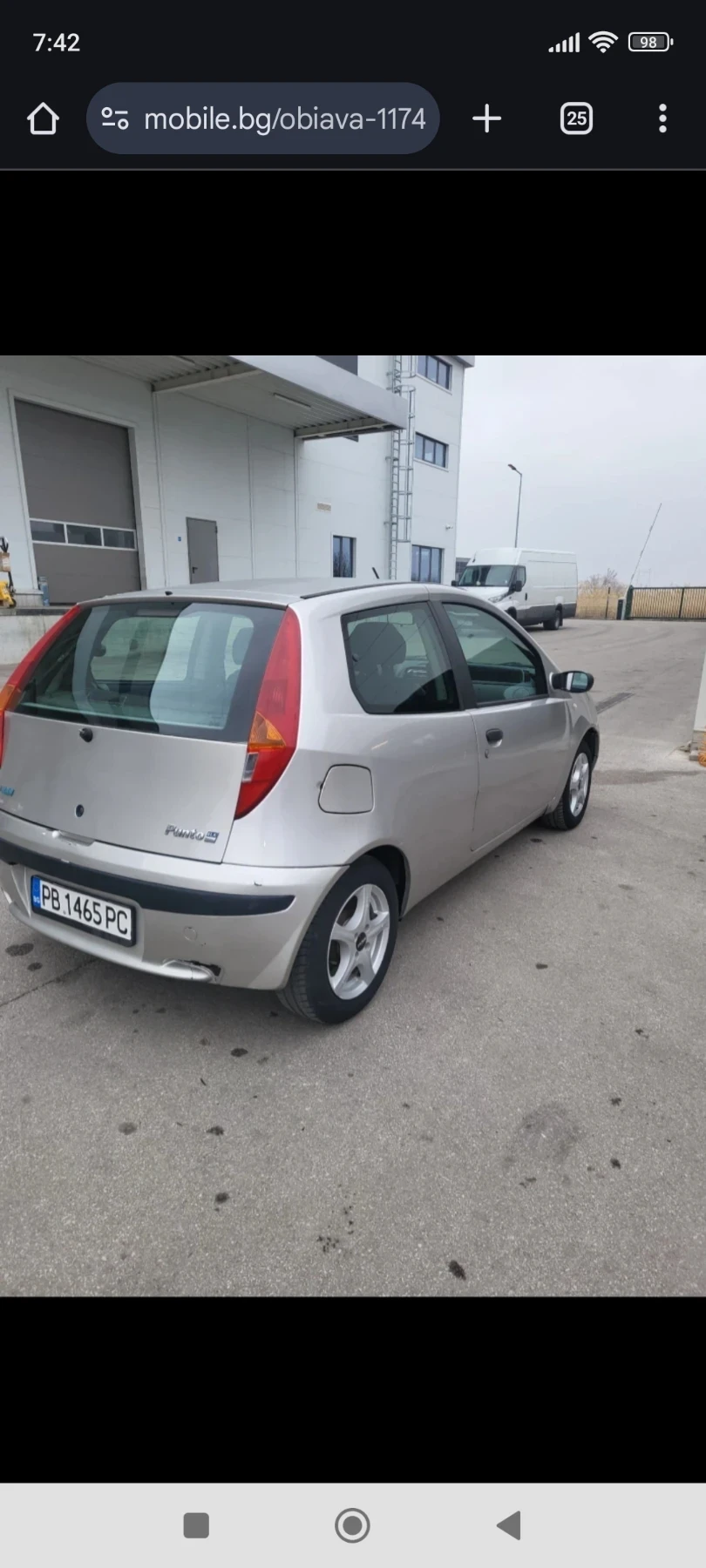 Fiat Punto, снимка 2 - Автомобили и джипове - 54834649