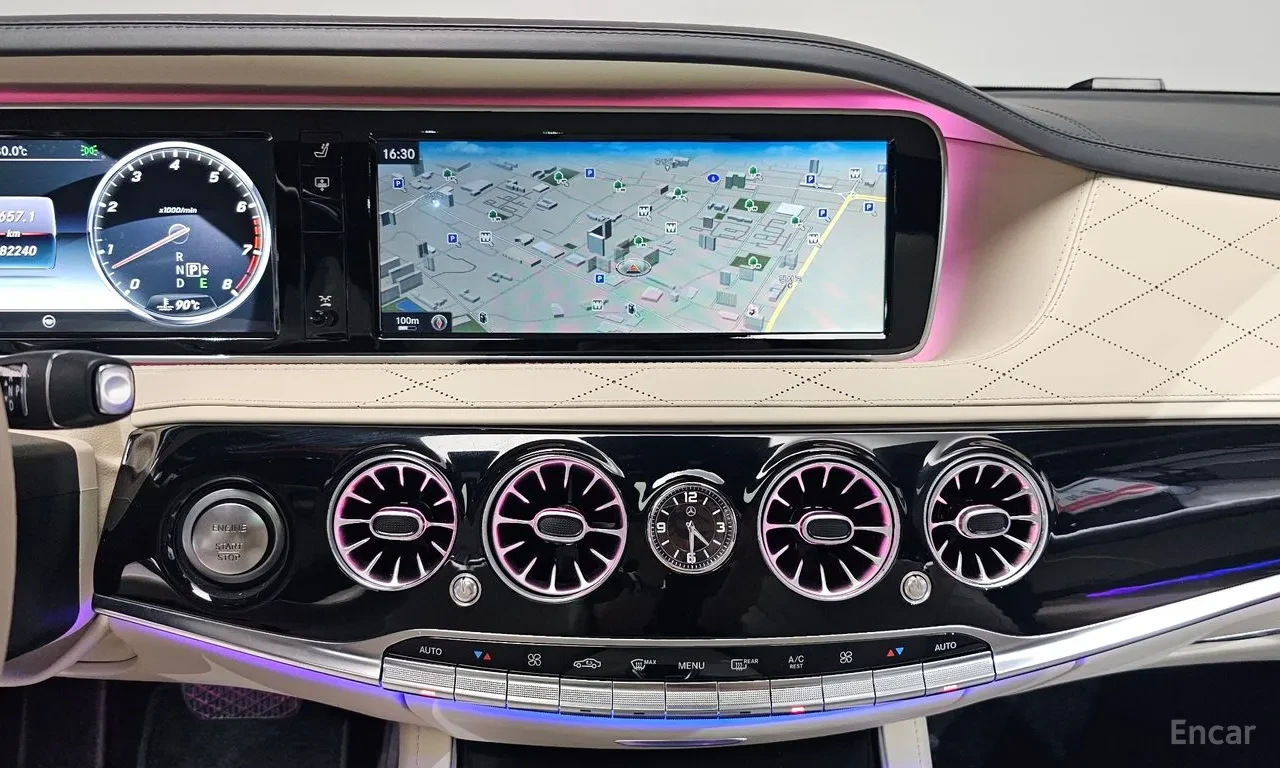 Mercedes-Benz S 600 EXECUTIVE* 4D BURM* NIGHT* HUD* LANE* 360* MULTIBE, снимка 8 - Автомобили и джипове - 55792008