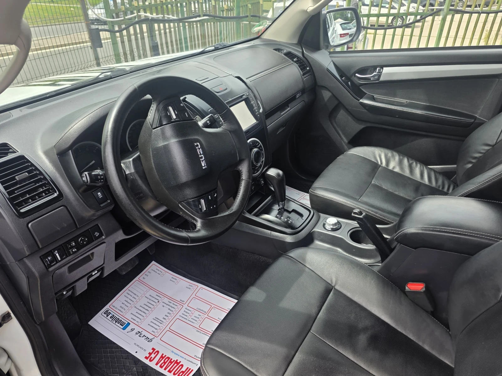 Isuzu D-max Evro 6, 4х4, double cab, кожа, снимка 13 - Автомобили и джипове - 55211931