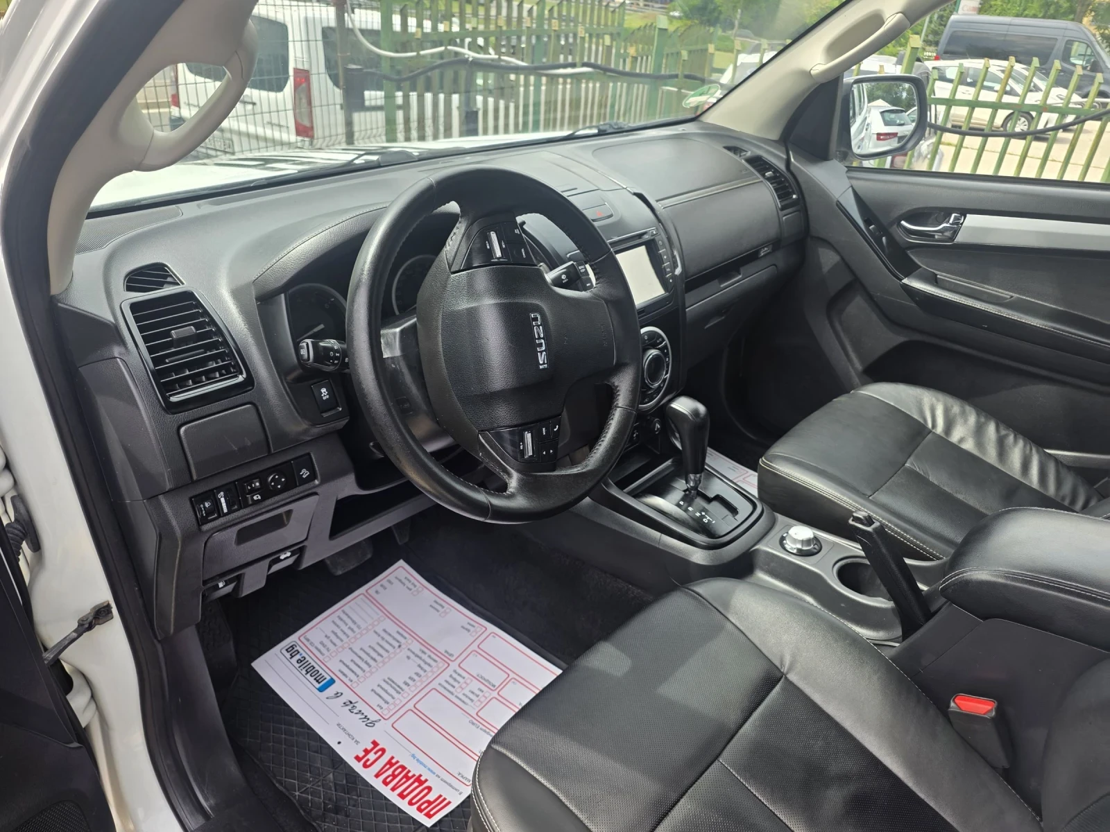 Isuzu D-max Evro 6, 4х4, double cab, кожа, снимка 9 - Автомобили и джипове - 55211931