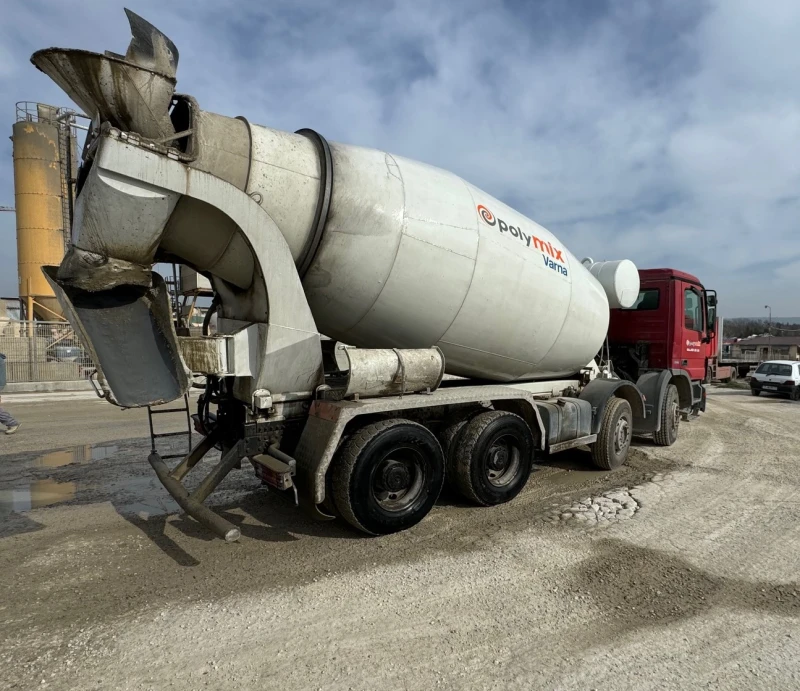 Бетон миксер Mercedes Actros, снимка 8 - Индустриална техника - 52533065