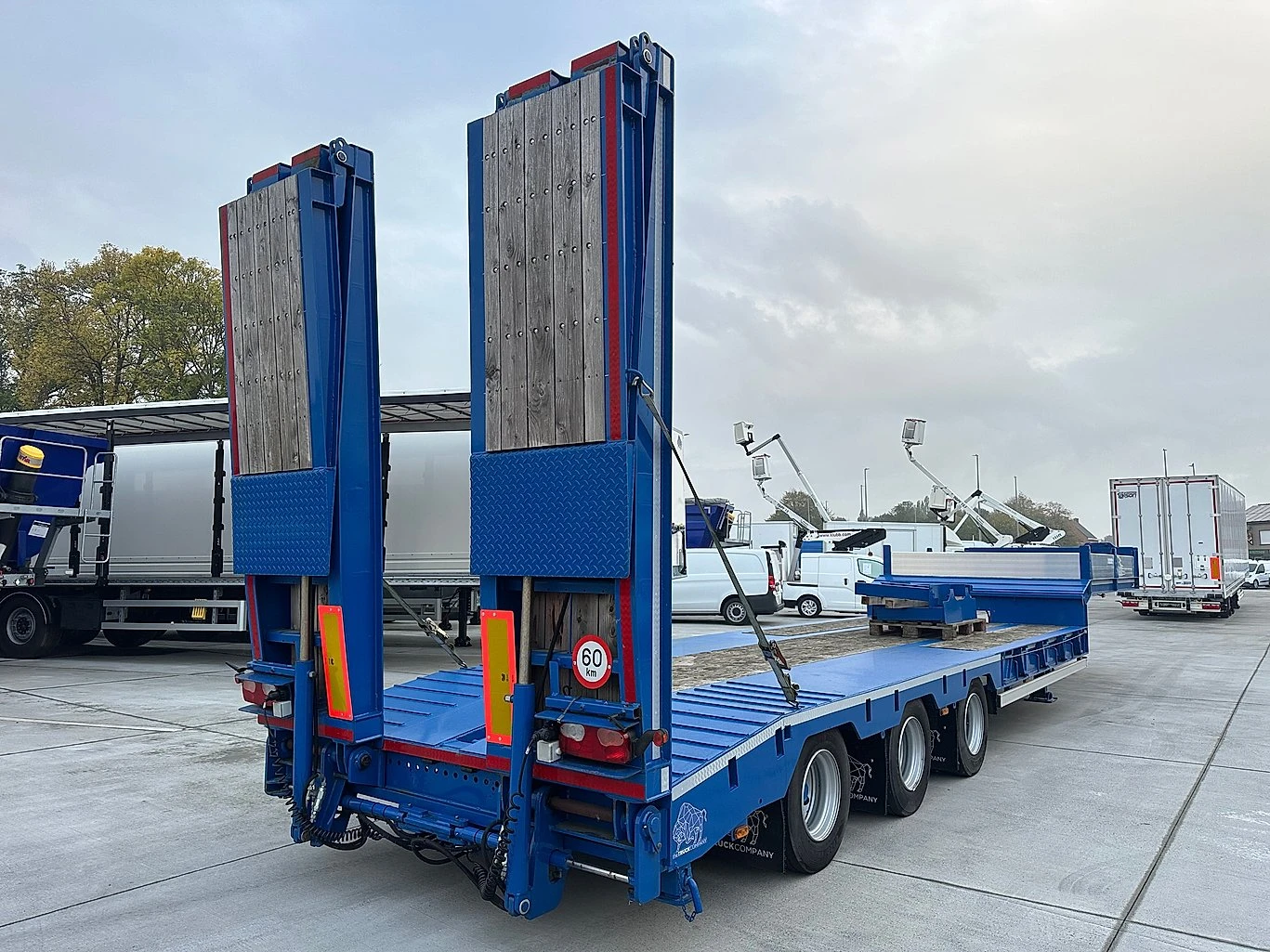 Полуремарке Други Hoet Trailers Low-bed             Made in Belgium!, снимка 6 - Ремаркета - 50574850