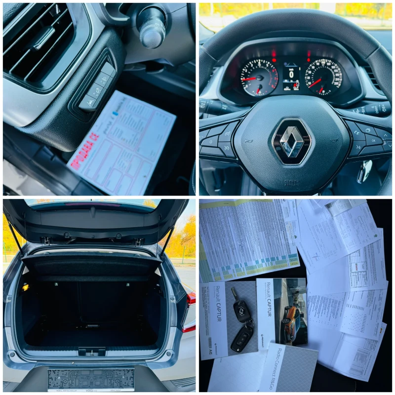 Renault Captur * FULL LED* NOVA* DISTRONIC* STOP&START* , снимка 17 - Автомобили и джипове - 47862812