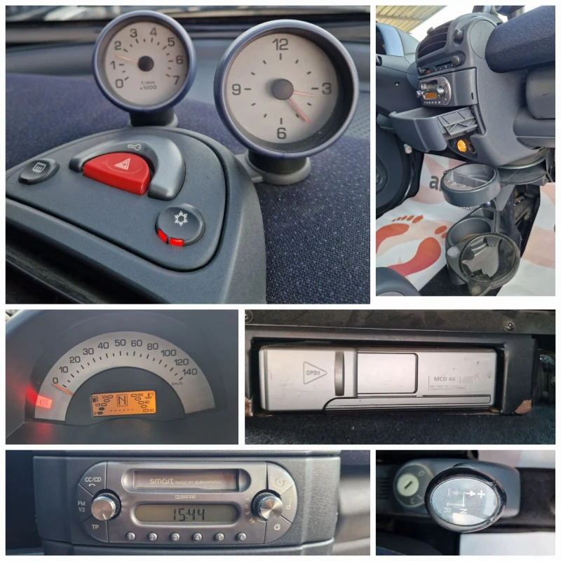 Smart Mc Регистриран / Автомат / Климатик / Панорама , снимка 16 - Автомобили и джипове - 52449369