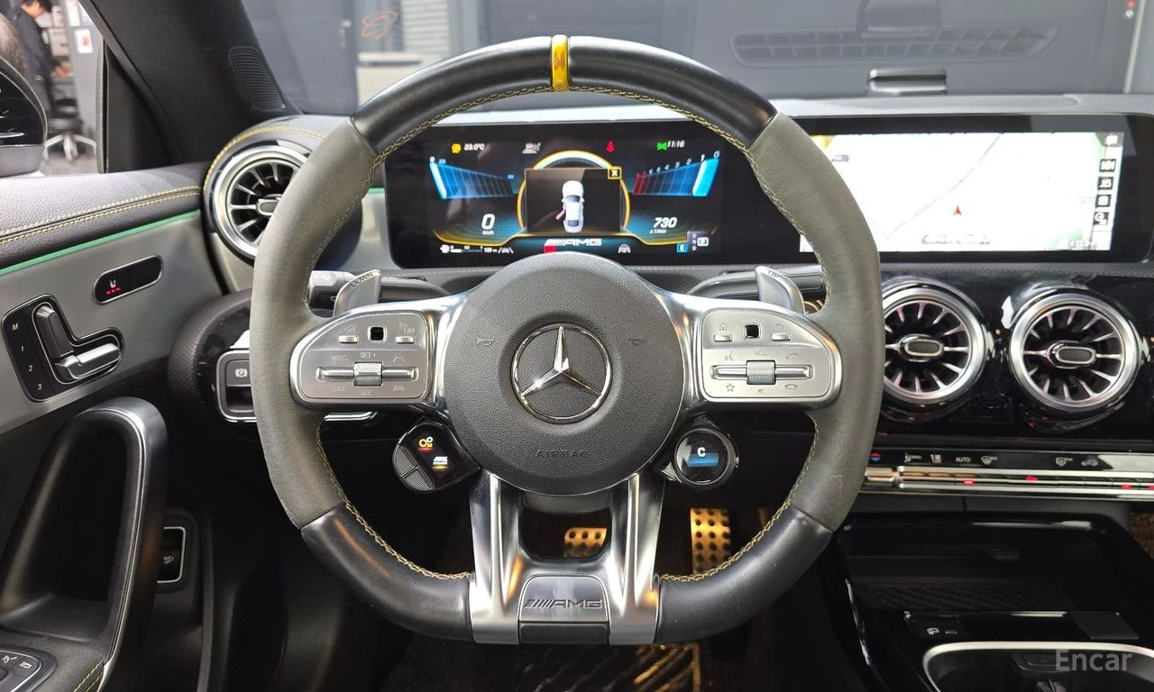 Mercedes-Benz CLA 45 AMG S* 4MATIC+ * ПОДГРЕВ* 360 КАМЕРА* НАВИГАЦИЯ, снимка 4 - Автомобили и джипове - 54820571
