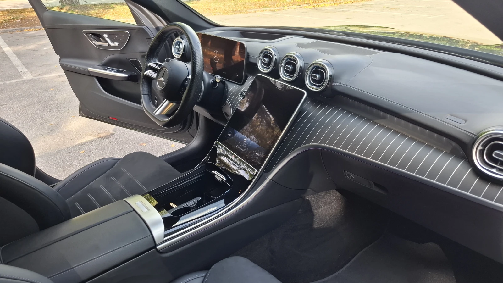 Mercedes-Benz C 220 c220 AMG mildhibrid diesel, снимка 9 - Автомобили и джипове - 56187736