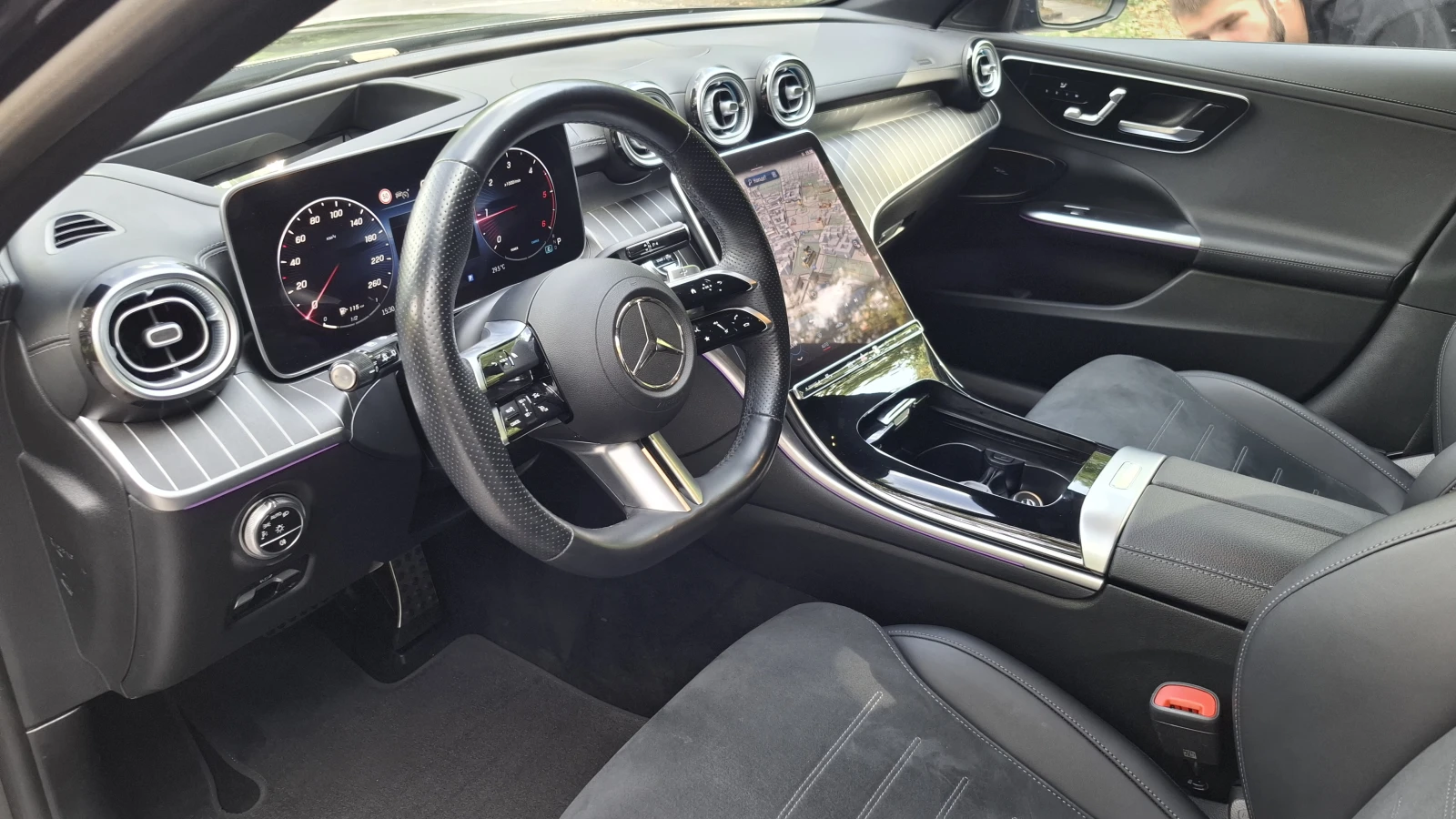 Mercedes-Benz C 220 c220 AMG mildhibrid diesel, снимка 11 - Автомобили и джипове - 56187736