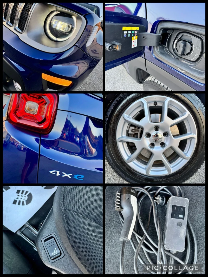 Jeep Renegade 1.3 Plug-in Hybrid, 4Х4, АВТОМАТ, FULL , снимка 16 - Автомобили и джипове - 51739631