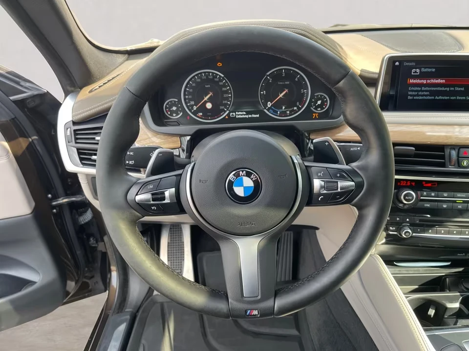 BMW X6 XDRIVE 40d/M SPORT/313HP/360/NAVI/191h, снимка 9 - Автомобили и джипове - 54220131