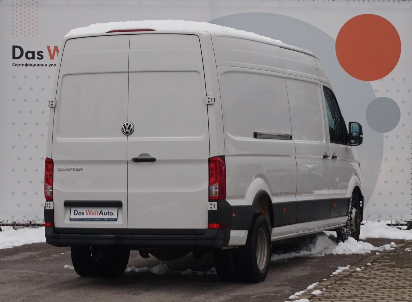 VW Crafter 50 Kasten L 13.6 m3 TDI задно - изображение 3