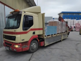 Daf Lf Бордови с кран, снимка 7