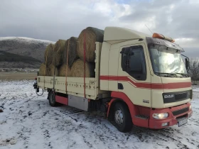 Daf Lf Бордови с кран, снимка 10