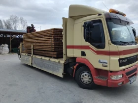 Daf Lf Бордови с кран, снимка 2