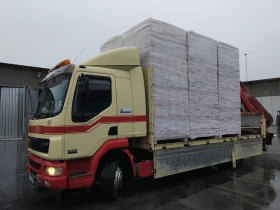 Daf Lf Бордови с кран, снимка 3