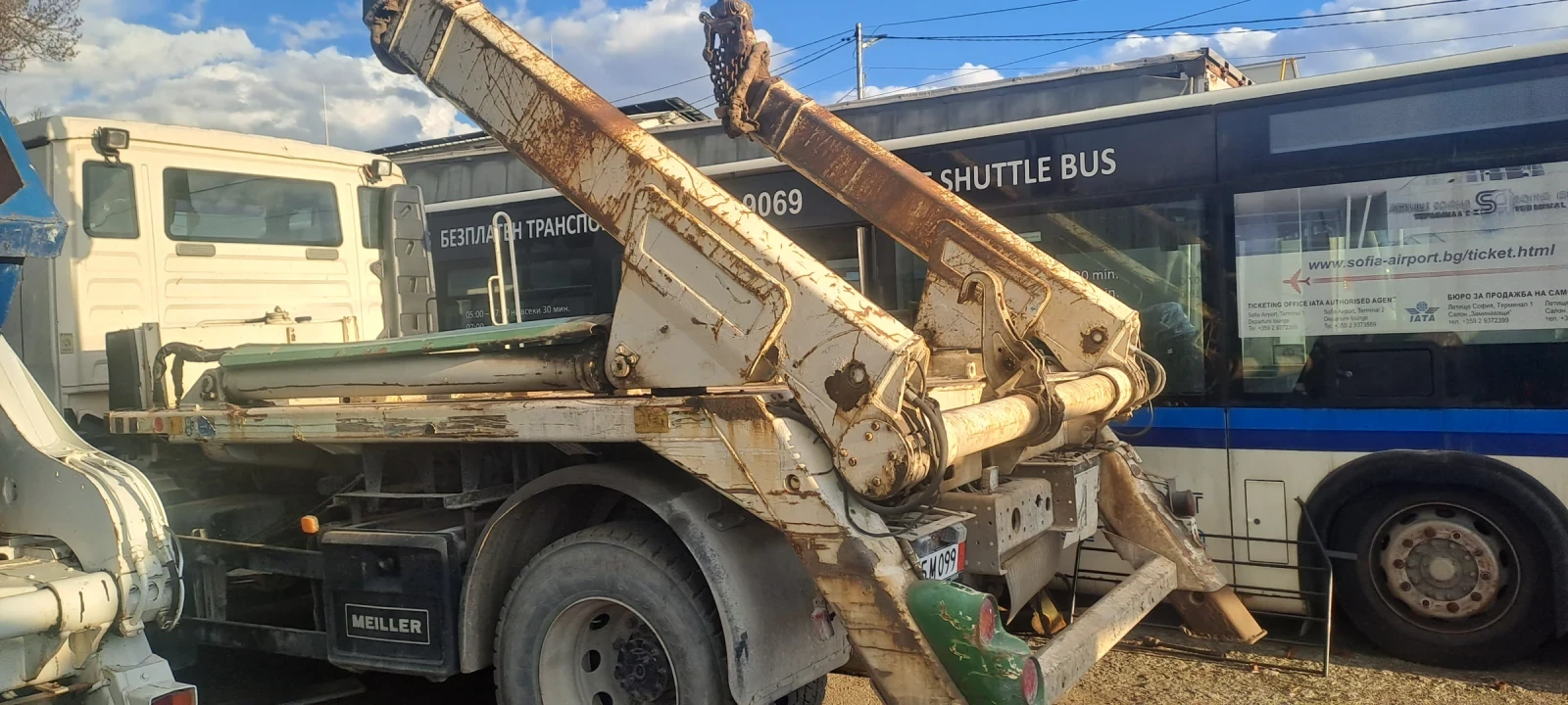 Meiller MHPS 44/3 N Ak 12 телескопична, снимка 1 - Камиони - 54153952