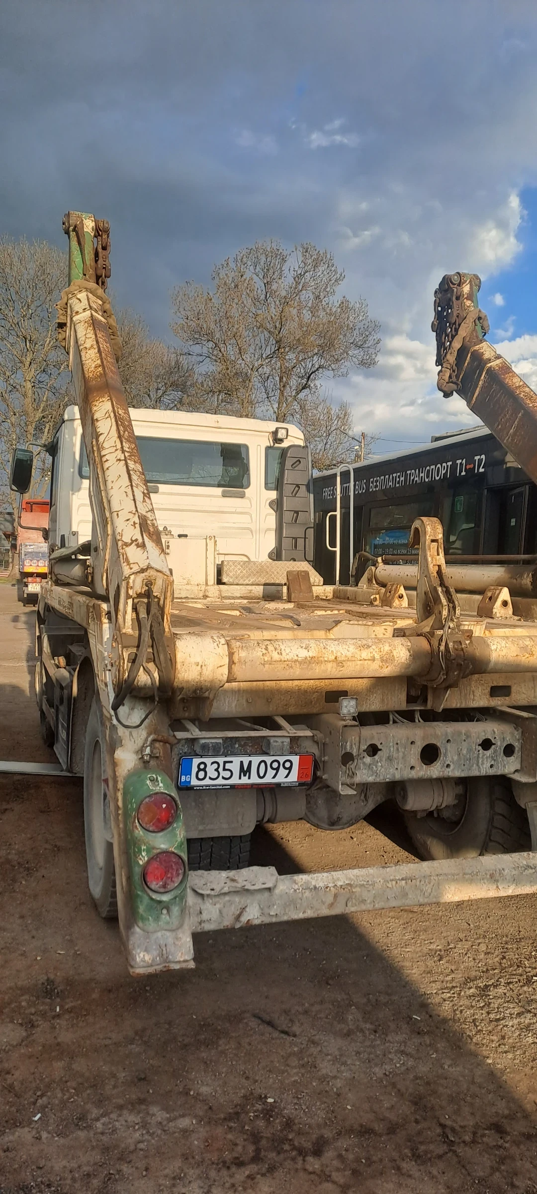 Meiller MHPS 44/3 N Ak 12 телескопична, снимка 2 - Камиони - 54153952