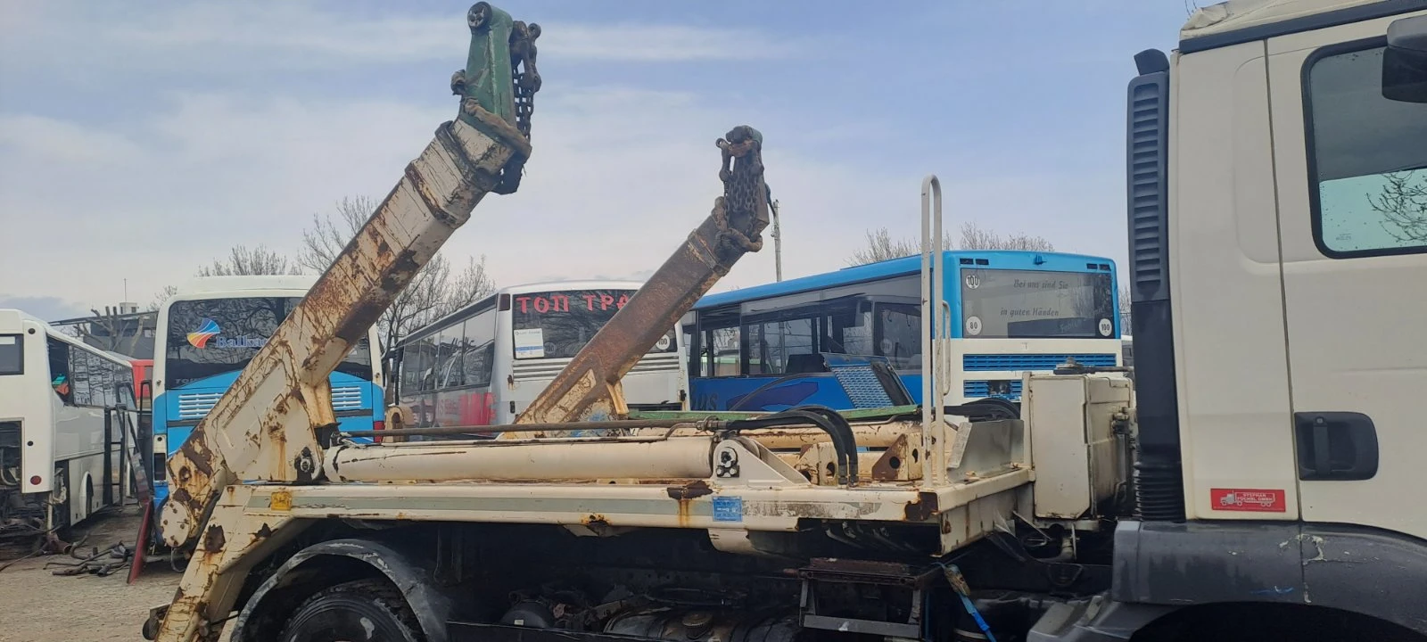 Meiller MHPS 44/3 N Ak 12 телескопична, снимка 6 - Камиони - 54233819