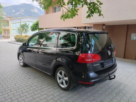VW Sharan 2.0 TDI 140hp 6ск Hi-line 7места Климатроник Нави, снимка 13