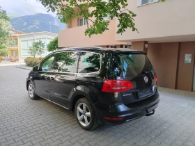 VW Sharan 2.0 TDI 140hp 6ск Hi-line 7места Климатроник Нави, снимка 14