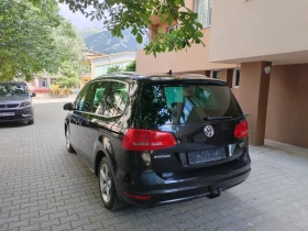 VW Sharan 2.0 TDI 140hp 6ск Hi-line 7места Климатроник Нави, снимка 4