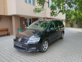 VW Sharan 2.0 TDI 140hp 6ск Hi-line 7места Климатроник Нави, снимка 1