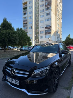 Mercedes-Benz C 300 Diesel+ HybridAMG Line, Burmester | Mobile.bg    4