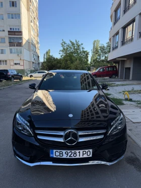 Mercedes-Benz C 300 Diesel+ HybridAMG Line, Burmester | Mobile.bg    2
