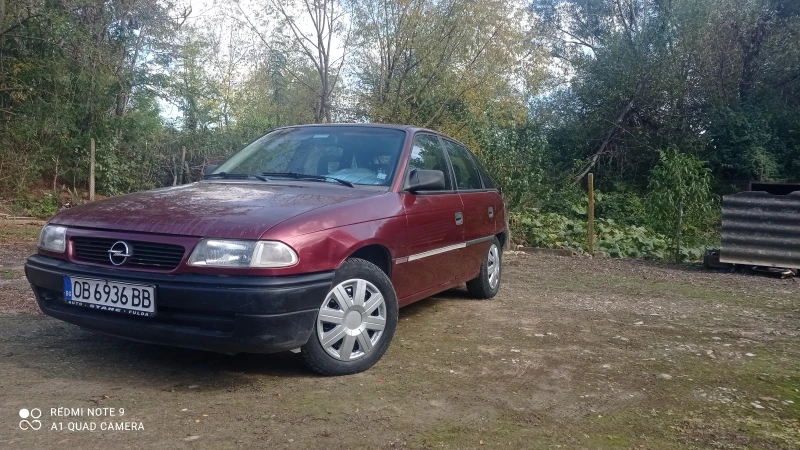 Opel Astra 1.6/75 моно, снимка 14 - Автомобили и джипове - 48164280