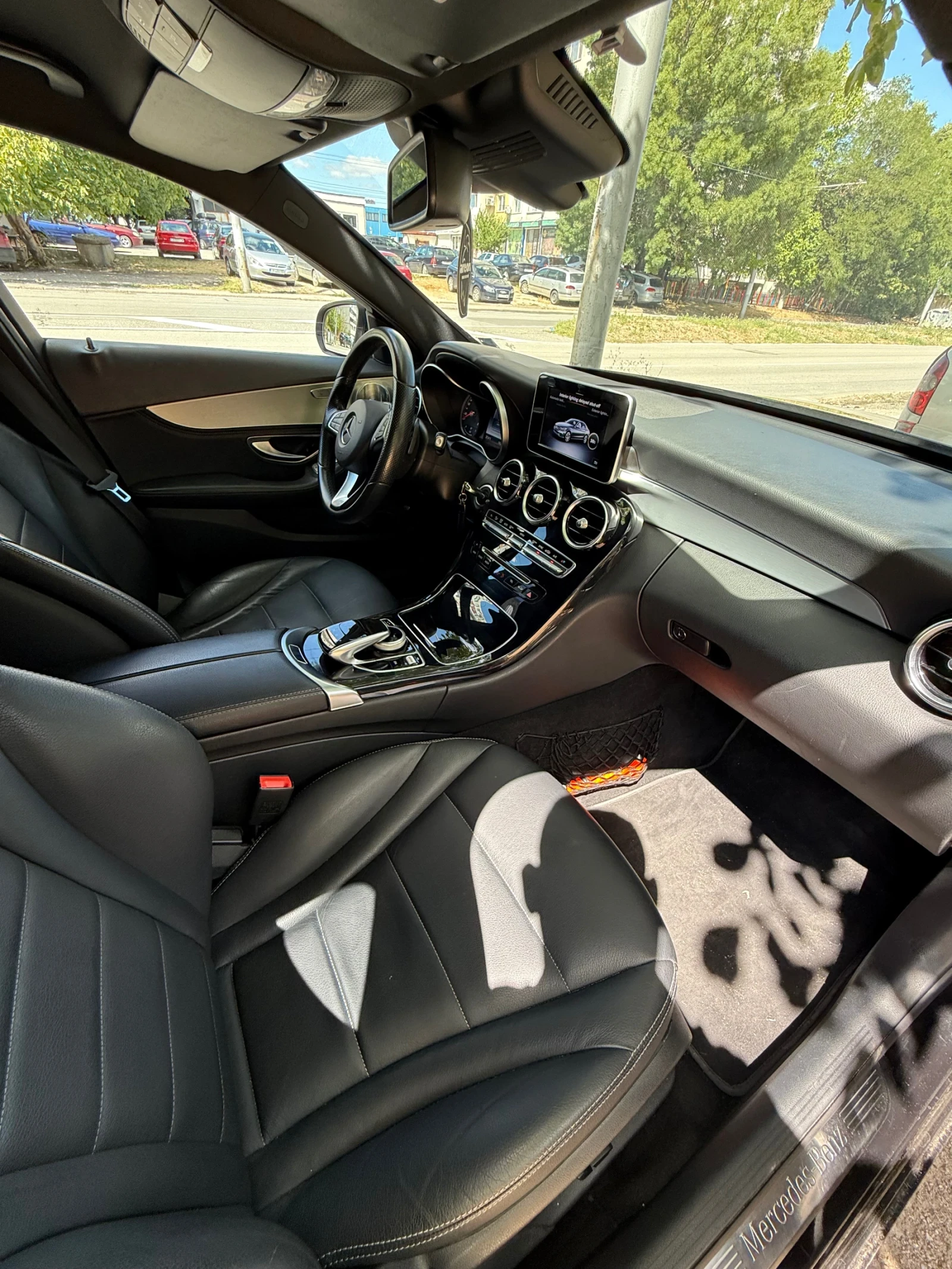 Mercedes-Benz C 300 Diesel+ HybridAMG Line, Burmester | Mobile.bg   12