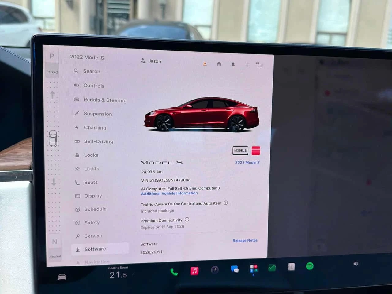 Tesla Model S * AWD * CARFAX * ОПЦИЯ ЗА ФИНАНСИРАНЕ, снимка 8 - Автомобили и джипове - 55739811