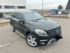 Mercedes-Benz ML 350 3.0 Bluetec, Навигация, Кожен салон, Шибидах, снимка 1