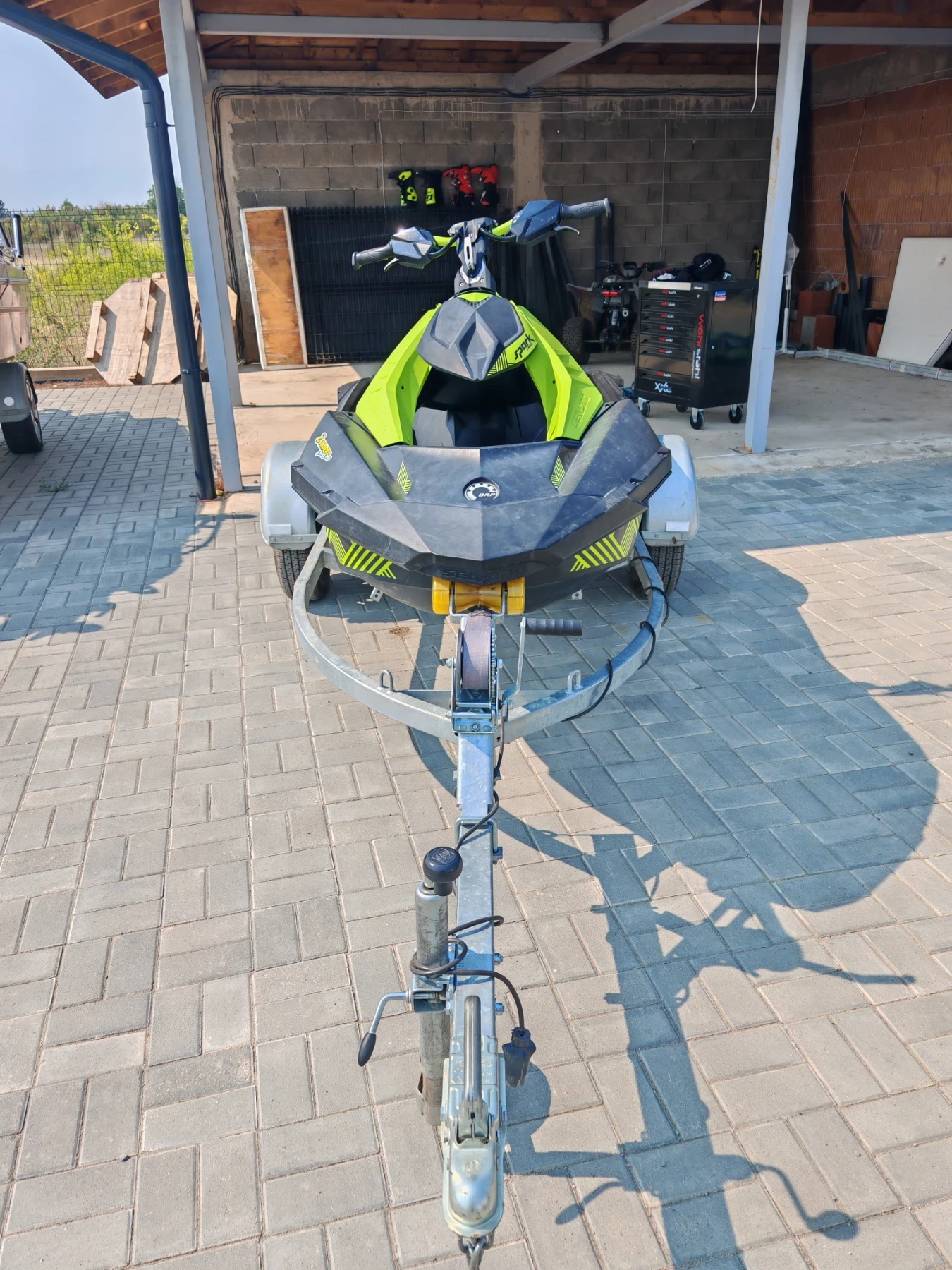 Джет Bombardier Sea Doo Spark trixx 2 up, снимка 4 - Воден транспорт - 55732764
