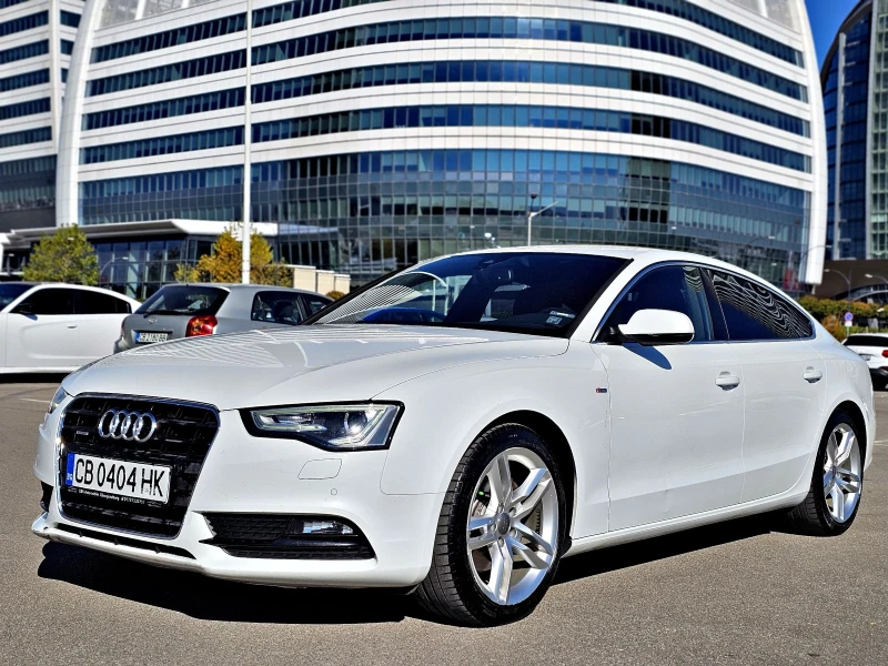 Audi A5 3.0tdi S line  Дистроник/Печка/Би ксенон/Facelift/, снимка 1 - Автомобили и джипове - 47731712