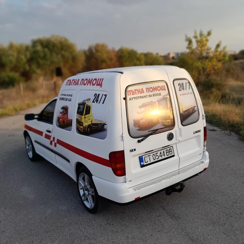 VW Caddy 1.9 sdi, снимка 11 - Автомобили и джипове - 49169903