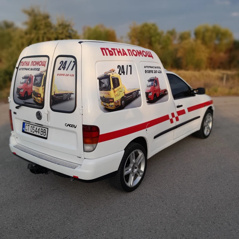 VW Caddy 1.9 sdi, снимка 9 - Автомобили и джипове - 49169903