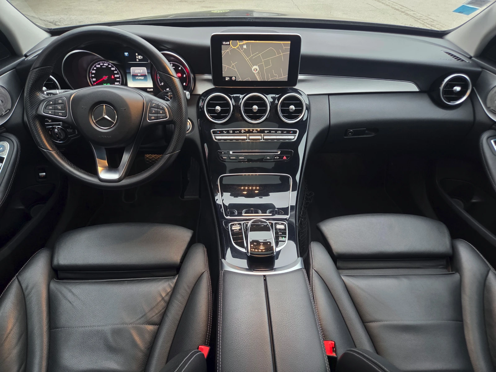 Mercedes-Benz C 220 d-Avantgarde/Head-Up/BURMESTER/NAVI/������360 | Mobile.bg � ����������� 11