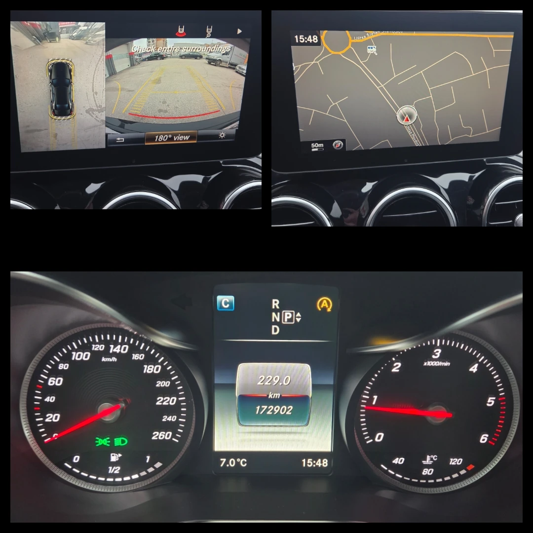 Mercedes-Benz C 220 d-Avantgarde/Head-Up/BURMESTER/NAVI/������360 | Mobile.bg � ����������� 12