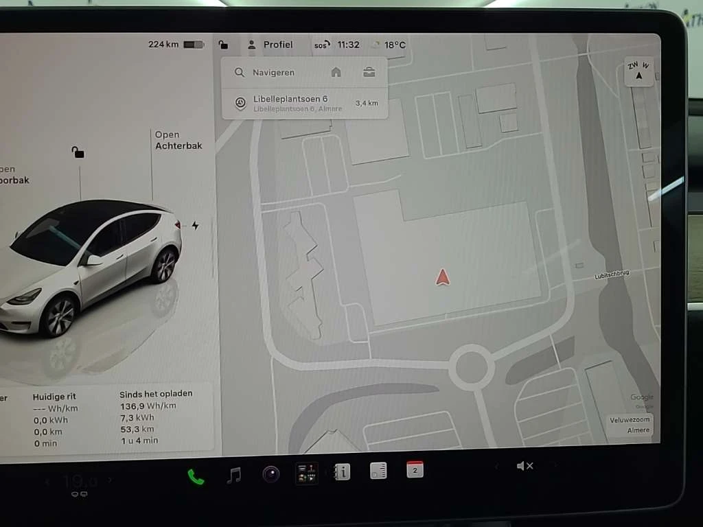 Tesla Model Y SR LFP, снимка 13 - Автомобили и джипове - 56199920