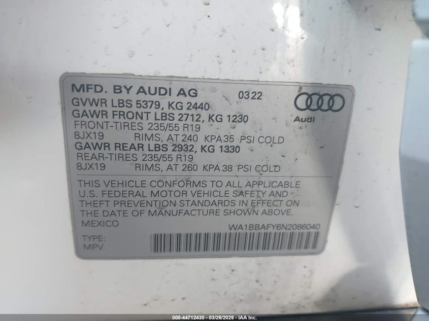 Audi Q5 2.0l Premium Plus 40 Tfsi Quattro S Tronic, снимка 9 - Автомобили и джипове - 54568773