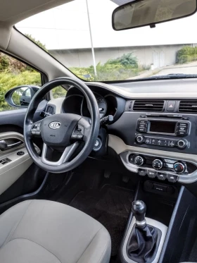 Kia Rio 1.25 | 85 к.с.| ДВУЦВЕТЕН САЛОН | , снимка 9