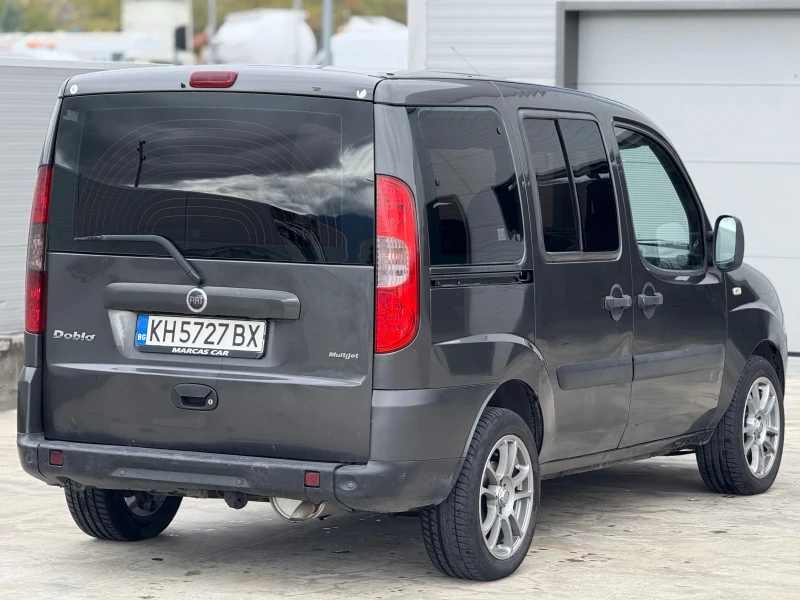 Fiat Doblo 1.3mJet * РЕГИСТРИРАН * ОБСЛУЖЕН * 5 ВРАТИ * , снимка 5 - Автомобили и джипове - 51954105
