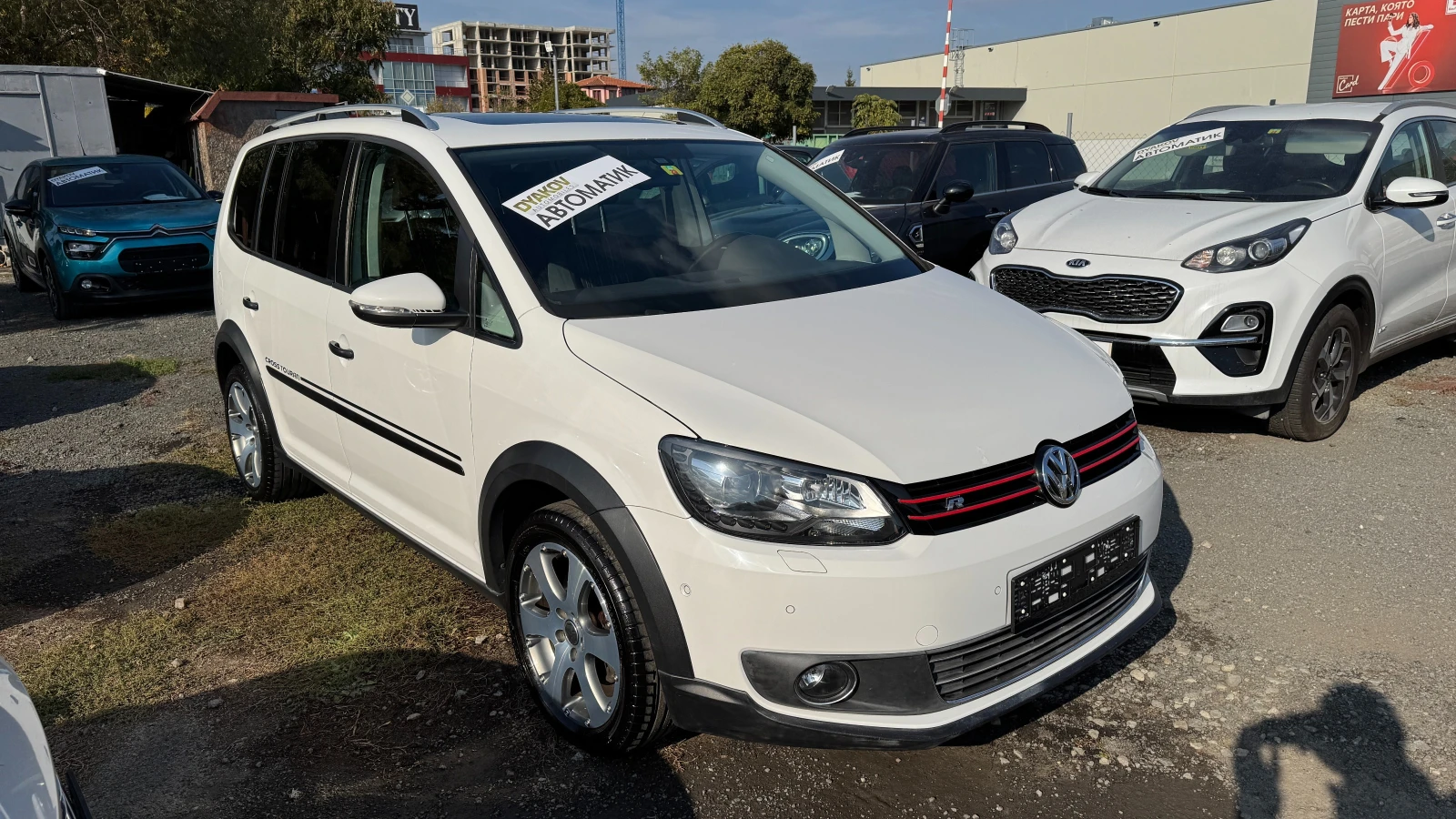 VW Touran Cross R-Line Автоматик!Внос Швейцария!Navi, LED, P - изображение 3