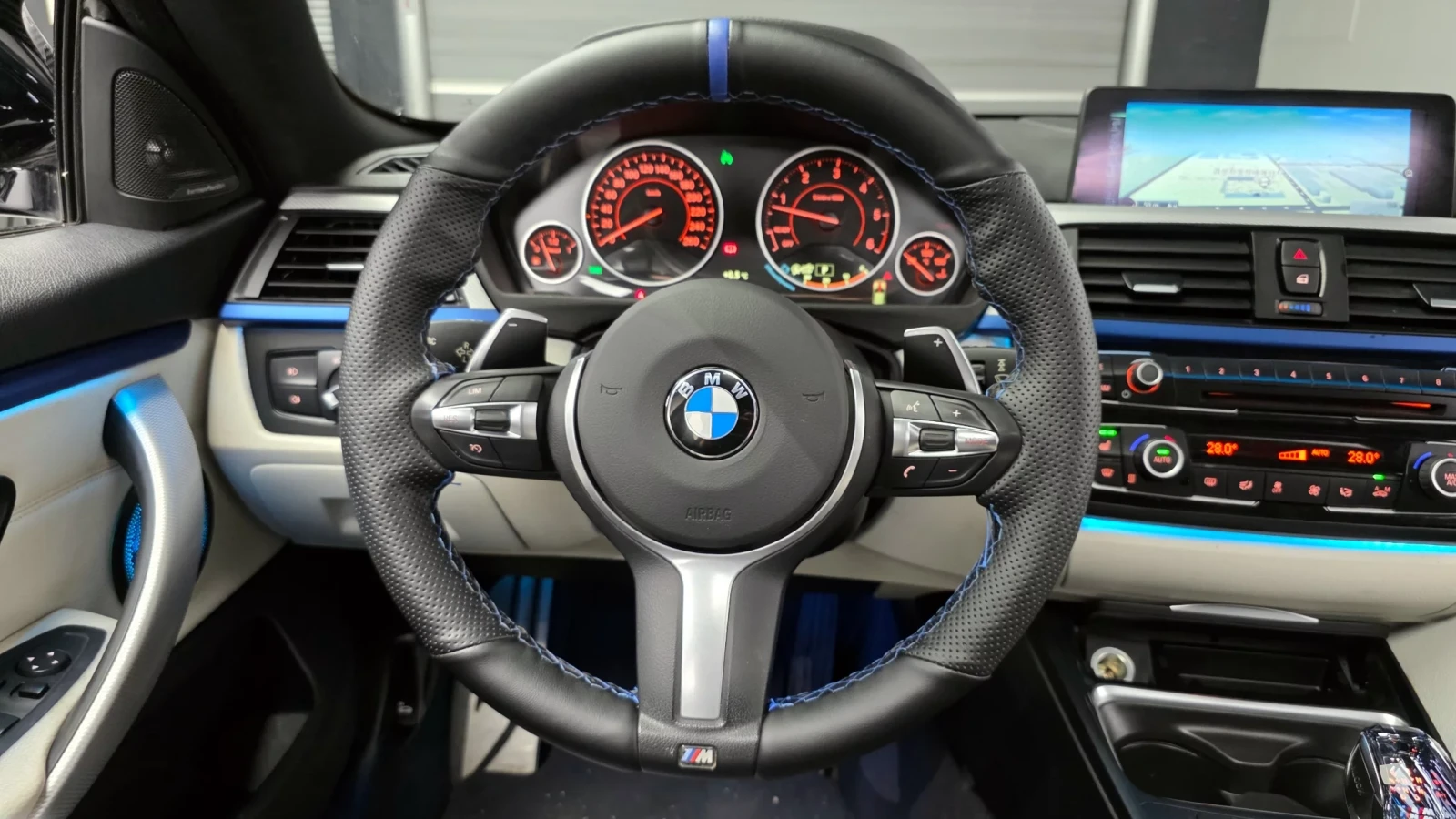 BMW 435 D* AMBIENT* HEAD UP, снимка 7 - Автомобили и джипове - 54414322