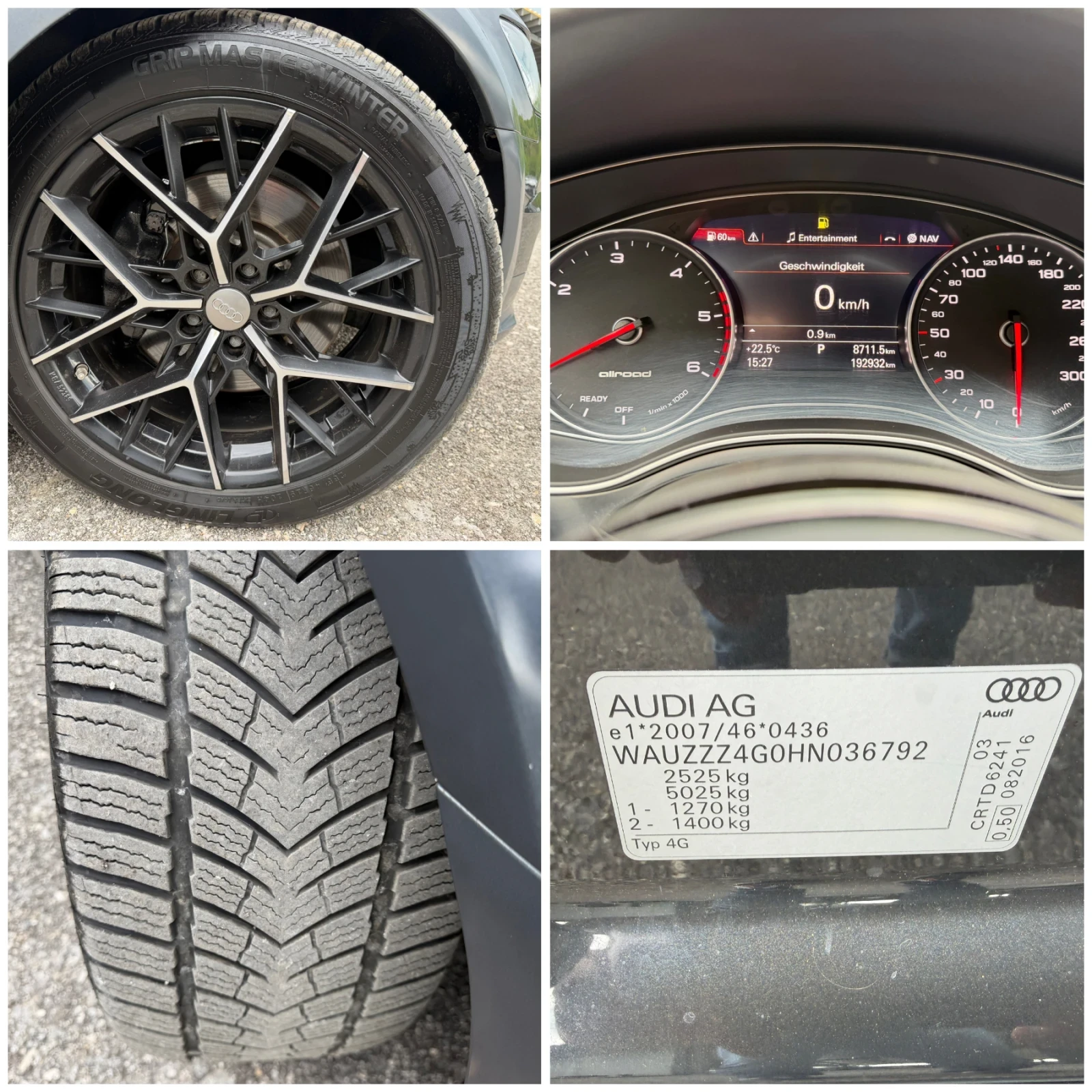 Audi A6 Allroad 3.0TDI* FULL* REALNI KM* , снимка 17 - Автомобили и джипове - 52538976