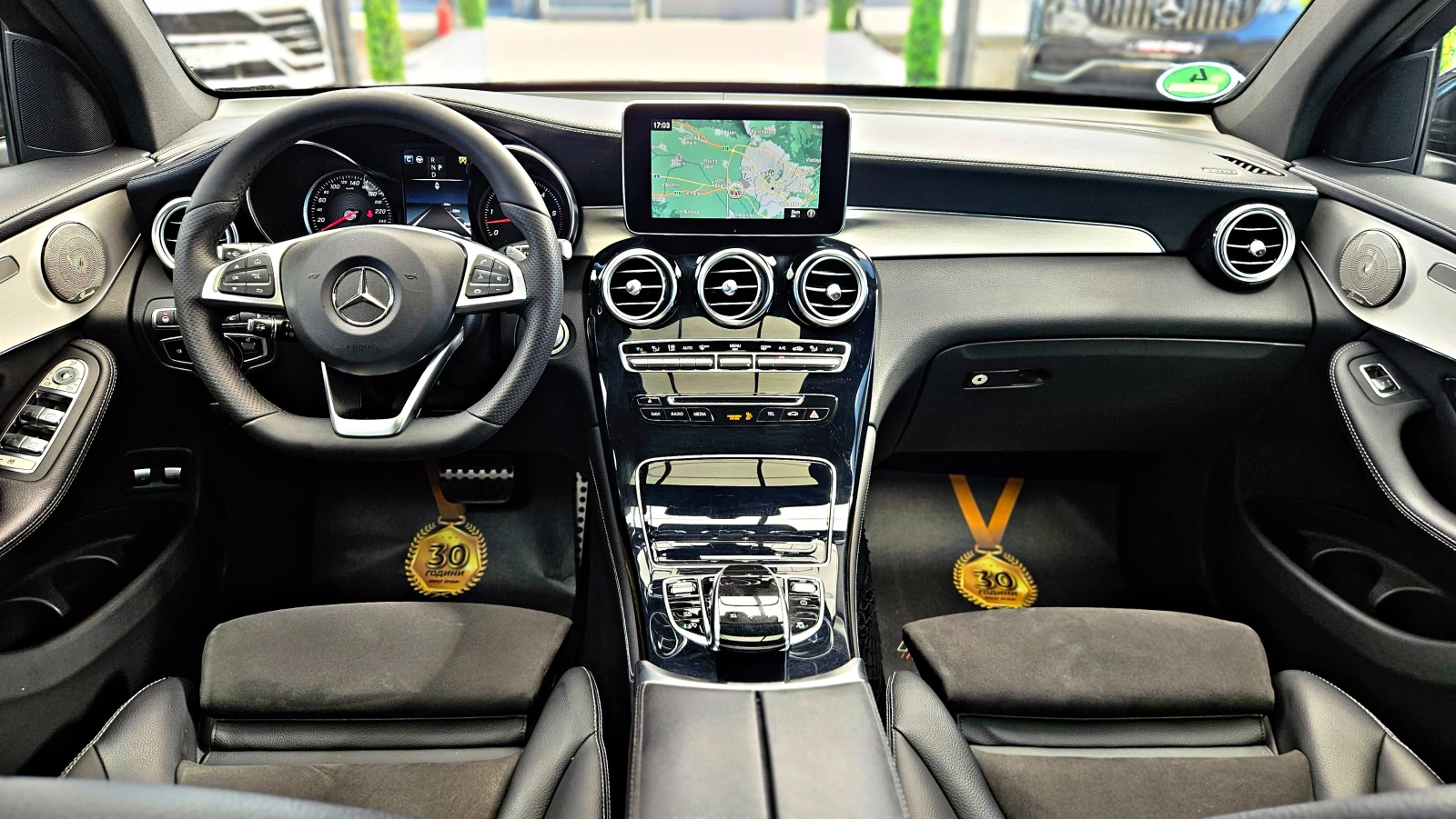 Mercedes-Benz GLC 350 AMG/COUPE/360CAMERA/DISTR/HUD/ПОДГРЕВ/KEY GO/LIZIN, снимка 7 - Автомобили и джипове - 54938083