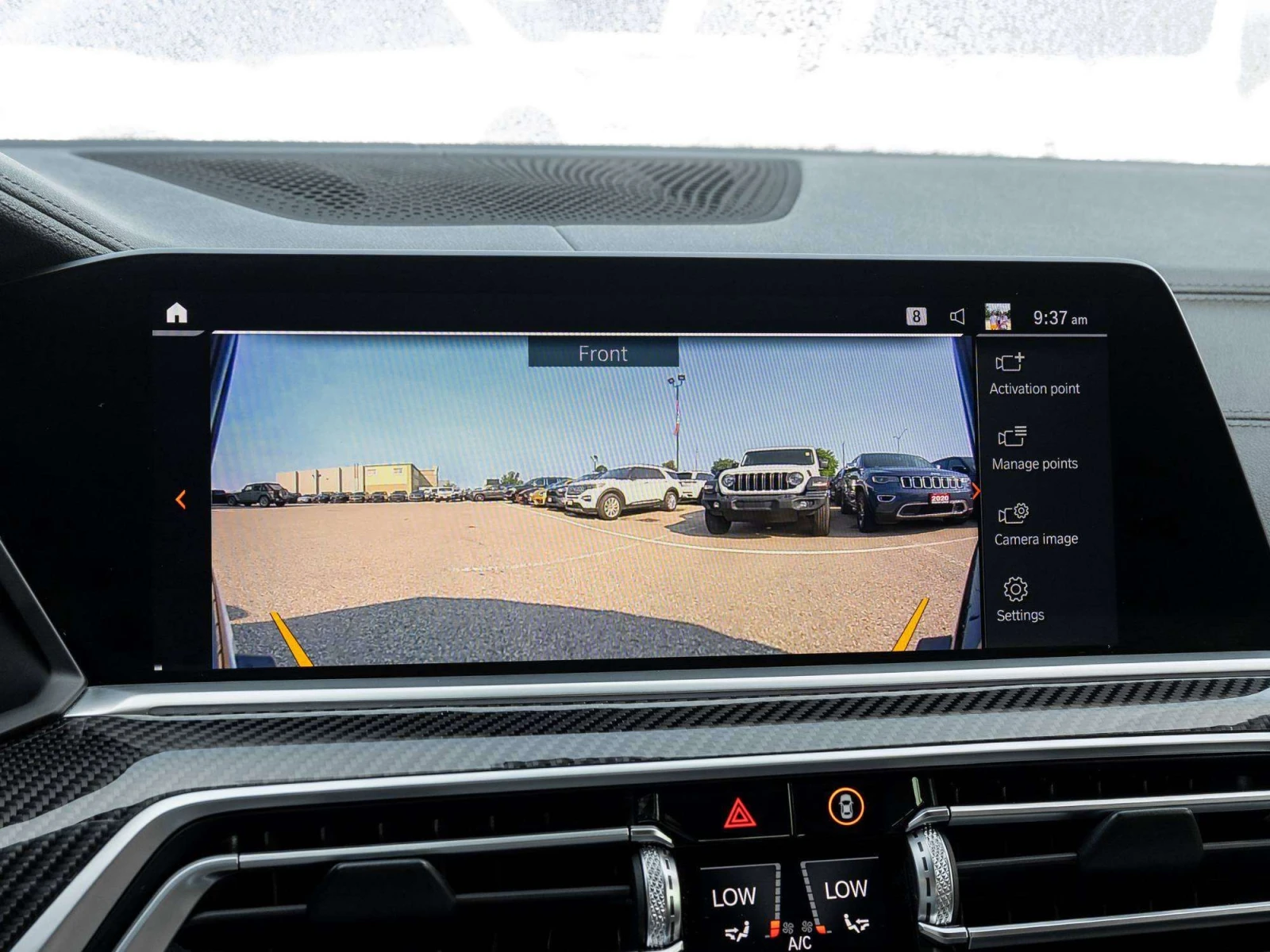 BMW X6 40i xDrive M-Sport | Laser | Carbon Fiber Trim , снимка 14 - Автомобили и джипове - 55688769