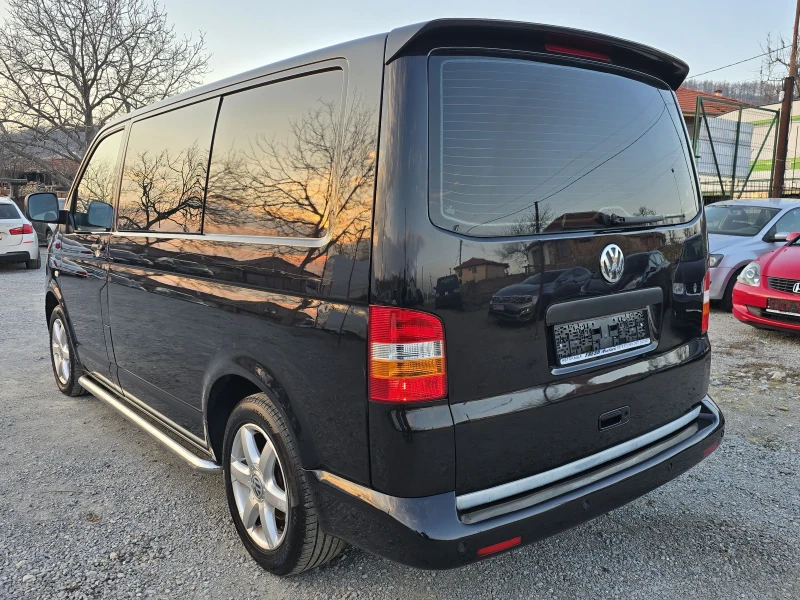 VW Transporter 2.5 TDI 131 К.С. / 5 МЕСТЕН / КЛИМА / ЕВРО 4, снимка 3 - Бусове и автобуси - 48914671