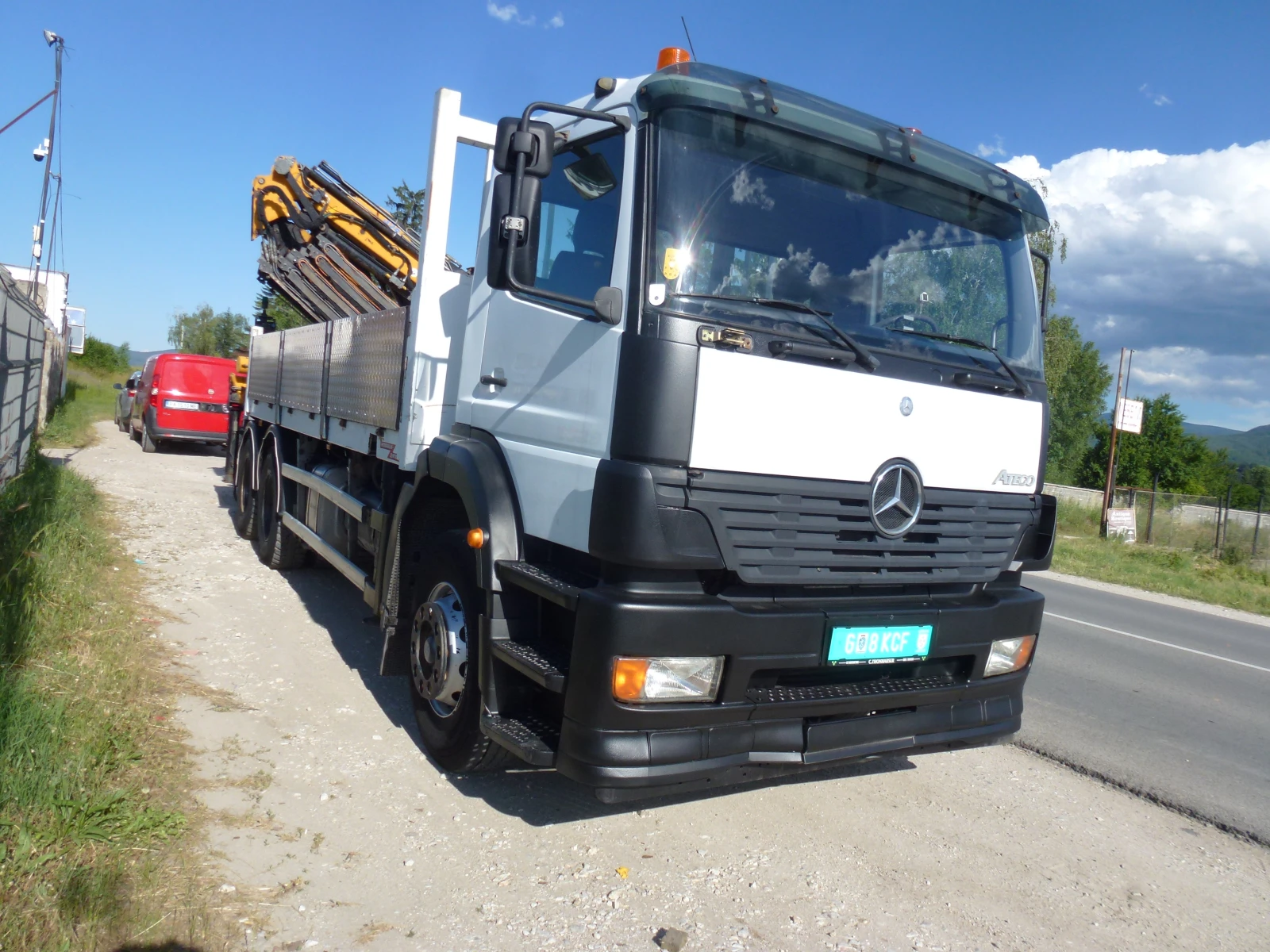 Mercedes-Benz 2628 25 метра JIB, снимка 2 - Камиони - 54917014